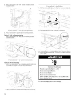 Preview for 14 page of Jenn-Air JDD4000AWS3 Installation Instructions Manual