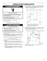 Preview for 21 page of Jenn-Air JDD4000AWS3 Installation Instructions Manual