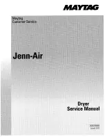 Jenn-Air JDE1000 Service Manual preview