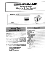 Jenn-Air JDE1000 Use And Care Manual preview