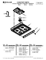 Jenn-Air JDR8880RDB10 Parts List preview