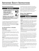 Preview for 3 page of Jenn-Air JDR8895 Series Use & Care Manual