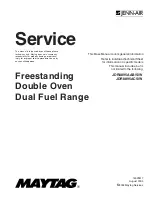 Jenn-Air JDR8895AAB Service Manual preview