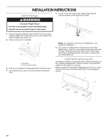 Preview for 10 page of Jenn-Air JDRP430WP00 Installation Instructions Manual