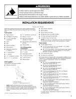 Предварительный просмотр 3 страницы Jenn-Air JDRP436WP01 Installation Instructions Manual