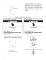 Предварительный просмотр 10 страницы Jenn-Air JDRP436WP01 Installation Instructions Manual