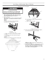 Предварительный просмотр 11 страницы Jenn-Air JDRP536WP-SP Installation Instructions Manual