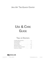 Jenn-Air JEC6277AAB Use & Care Manual preview