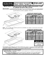 Preview for 3 page of Jenn-Air JEC8430 Installation Instructions Manual