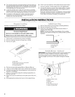 Предварительный просмотр 8 страницы Jenn-Air JED3536W Installation Instructions Manual