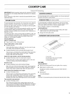 Preview for 9 page of Jenn-Air JED4430WB01 Use & Care Manual