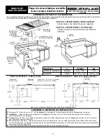 Preview for 5 page of Jenn-Air JED8230 Installation Manual