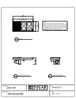 Preview for 1 page of Jenn-Air JED8345ADB Manual