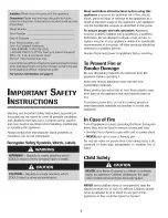 Preview for 2 page of Jenn-Air JED8430BDB18 Use & Care Manual