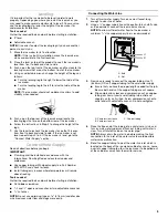 Предварительный просмотр 5 страницы Jenn-Air JENN-AIR ICE MAKER Use & Care Manual