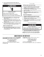 Preview for 13 page of Jenn-Air JENN-AIR ICE MAKER Use & Care Manual