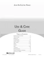 Preview for 1 page of Jenn-Air JER8885RAF Use & Care Manual