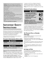 Preview for 2 page of Jenn-Air JER8885RCB1 Use & Care Manual