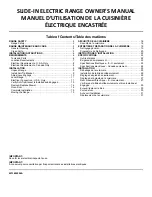 Preview for 1 page of Jenn-Air JES1450ML Owner'S Manual