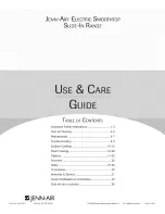 Preview for 1 page of Jenn-Air JES8850BAF19 Use & Care Manual