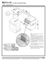 Preview for 2 page of Jenn-Air JES9750BA Series Planning Dimensions