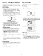 Preview for 14 page of Jenn-Air JES9750BAB17 Use & Care Manual