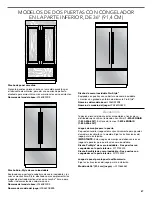 Предварительный просмотр 57 страницы Jenn-Air JF36NXFXDE Installation Manual