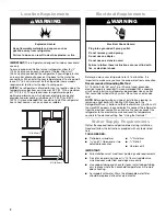 Предварительный просмотр 4 страницы Jenn-Air JFC2089BEM User Instructions