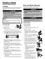 Preview for 5 page of Jenn-Air JFC2089HPR Use & Care Manual