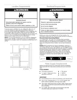 Предварительный просмотр 3 страницы Jenn-Air JFC2089WEM1 User Instructions