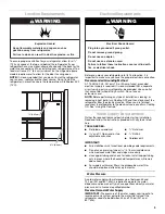 Предварительный просмотр 3 страницы Jenn-Air JFC2290VEP0 User Instructions