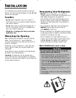 Preview for 4 page of Jenn-Air JFD2589KEP Use & Care Manual