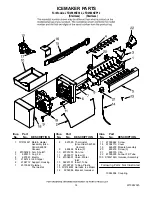 Предварительный просмотр 14 страницы Jenn-Air JFD2589KEP12 Parts List