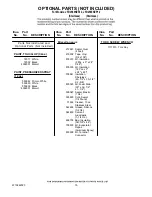 Предварительный просмотр 15 страницы Jenn-Air JFD2589KEP12 Parts List