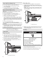 Предварительный просмотр 14 страницы Jenn-Air JFFCC72EFS00 Use And Care Manual