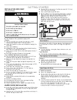 Предварительный просмотр 6 страницы Jenn-Air JFFCC72EHL Use And Care Manual