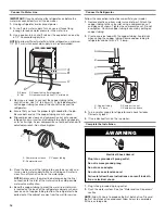 Предварительный просмотр 16 страницы Jenn-Air JFFCC72EHL Use And Care Manual