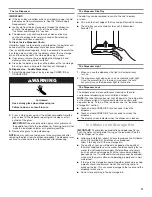 Предварительный просмотр 27 страницы Jenn-Air JFFCC72EHL Use And Care Manual