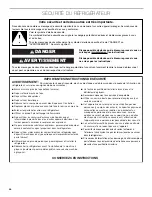 Предварительный просмотр 46 страницы Jenn-Air JFFCC72EHL Use And Care Manual