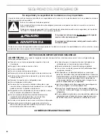 Предварительный просмотр 90 страницы Jenn-Air JFFCC72EHL Use And Care Manual