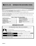 Preview for 1 page of Jenn-Air JFI2089AEP User Instructions