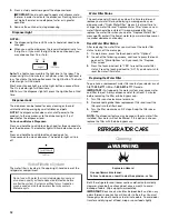 Предварительный просмотр 12 страницы Jenn-Air JFI2089AEP User Instructions