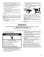 Предварительный просмотр 31 страницы Jenn-Air JFI2089AEP User Instructions