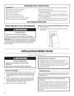 Предварительный просмотр 2 страницы Jenn-Air JFI2089AEP6 User Instructions