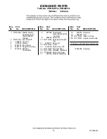 Preview for 10 page of Jenn-Air JFI2589AEP10 Parts List