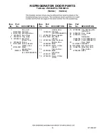 Предварительный просмотр 14 страницы Jenn-Air JFI2589AEP10 Parts List