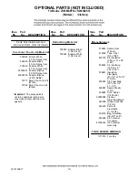 Предварительный просмотр 19 страницы Jenn-Air JFI2589AEP10 Parts List