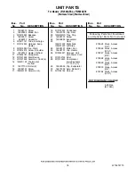 Предварительный просмотр 18 страницы Jenn-Air JFI2589AEP2 Parts List