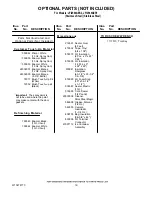 Предварительный просмотр 19 страницы Jenn-Air JFI2589AES2 Parts List