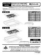 Jenn-Air JGC1430 Installation Manual preview